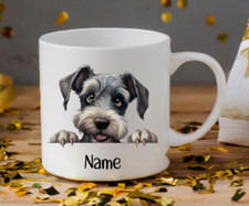 Cesky Terrier Dog Peeping