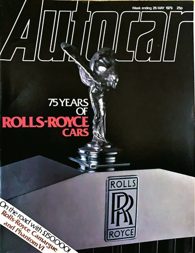 Autocar magazine may - autocar, 26-may-79