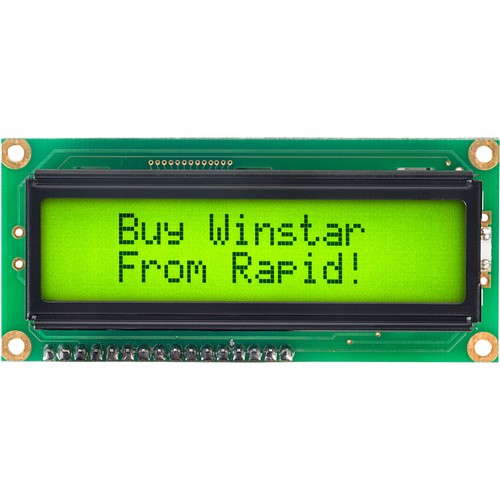 Winstar 16x2 lcd display - 16x2,