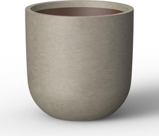 11.0" round Concrete Planter
