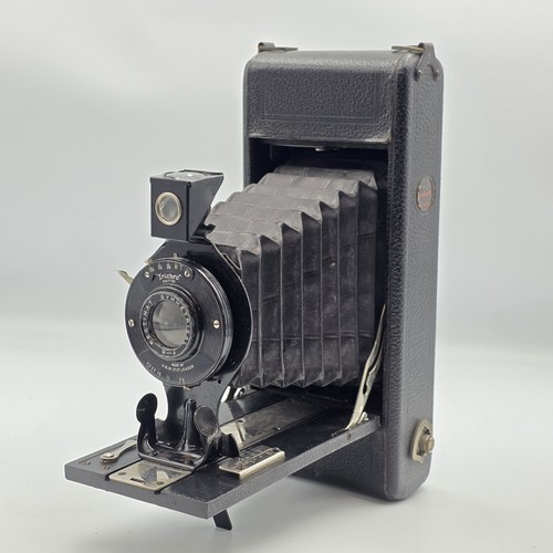 Vintage ensign folding camera - vintage,