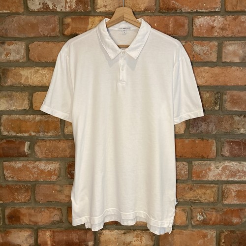 James perse white polo - perse, shirt