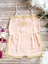 Vintage 1920s Blush Pink Silk