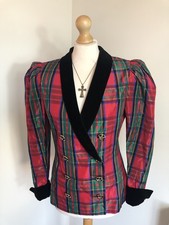 Vintage 80s Mondi Gala Tartan