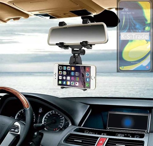 Car rear view mirror - , bracket