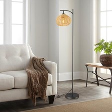 UK Plug Floor Lamp with