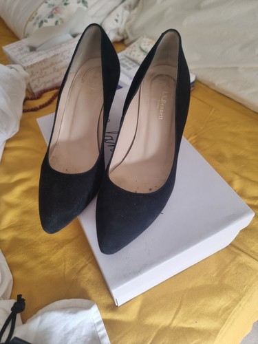 Bennett black court - black, shoe