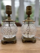 Pair of Vintage Leviton Glass