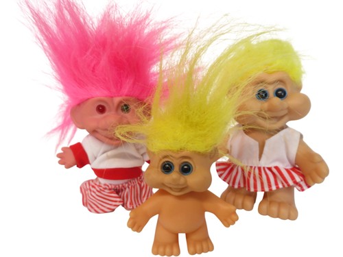 Vintage troll dolls - vintage,