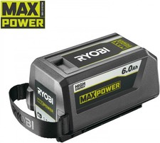 Ryobi RY36B60B MAX Power Battery 36V 6.0Ah High Energy Li-Ion Rechargeable Pack