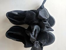 Superga Velvet Fur Flatforms