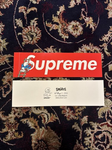 Supreme smurfs box - supreme,
