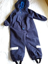 Boys winter puddle suit with fleece lining. Age 18-24 months. Good condition.