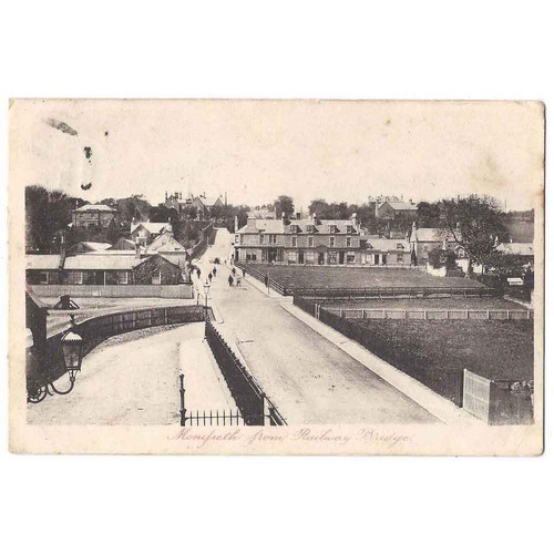 Monifieth village from - monifieth, railway