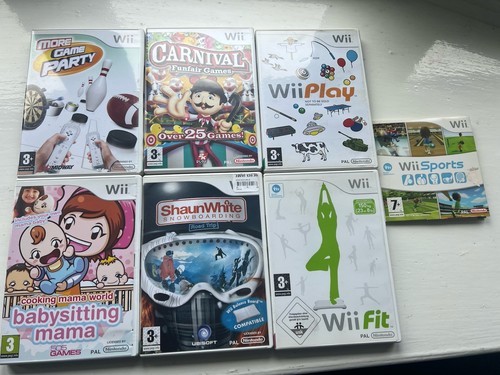 Wii games bundle - wii, 7