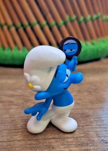 Vintage smurf smurfs figure - smurf,