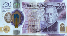 £20  POUND NEW  KING CHARLES
