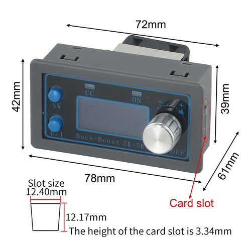 For power supply - for,