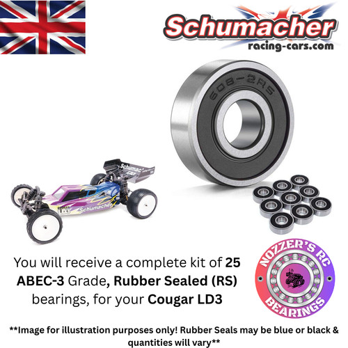 Schumacher cougar ld3 complete - schumacher,