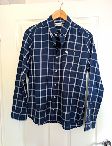 Abercrombie kids blue white - abercrombie,