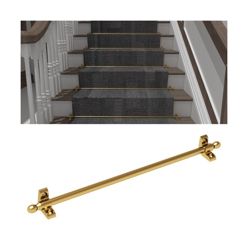 Solid brass stair rods for - solid,