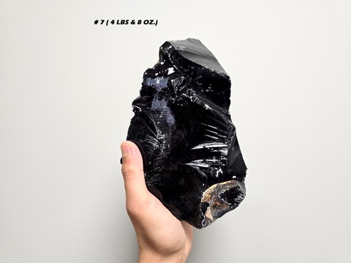Jumbo obsidian stone - obsidian,