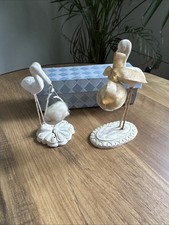 Pair Rustic Stork Bird