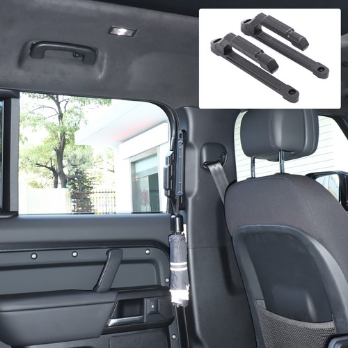 Black aluminum rear seat - black,