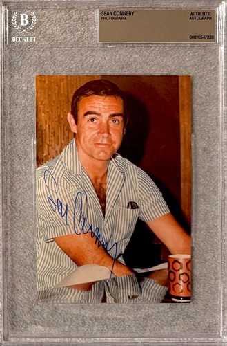 Sean connery signed - signed, autograph