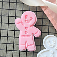 Gingerbread Man Waving Cookie