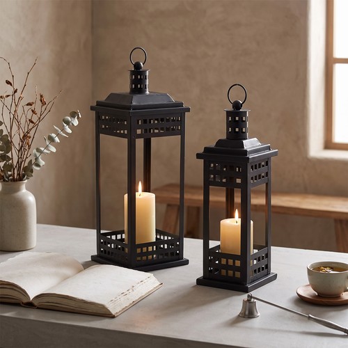Hurricane lantern candle - hurricane,