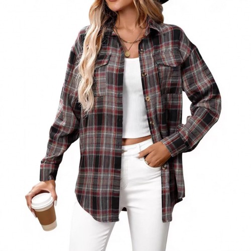 Ladies checks shirts - shirts, casual