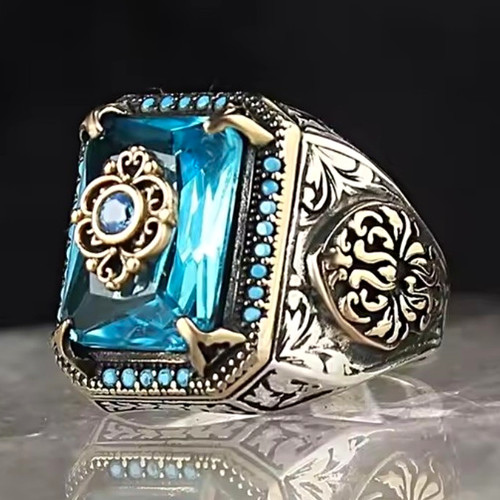 Stainless steel silver ring - stainless,
