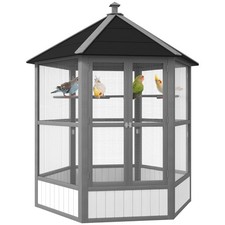 Large Wooden Aviary Flight