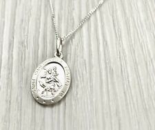 MENS 925 Sterling Silver SAINT
