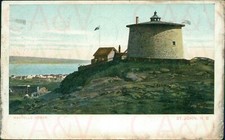 Martello Tower St John NB 1907 Postmark Montreal Import Co 932