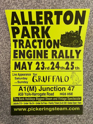 Allerton park traction engine - park,