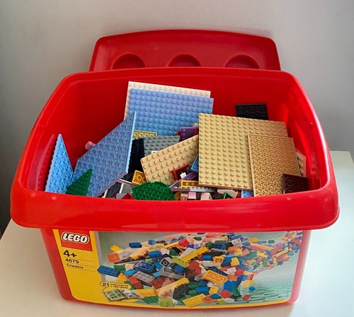 Used large lego box mixed - large,