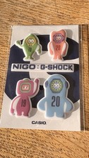 NIGO G-Shock Stickers. Casio