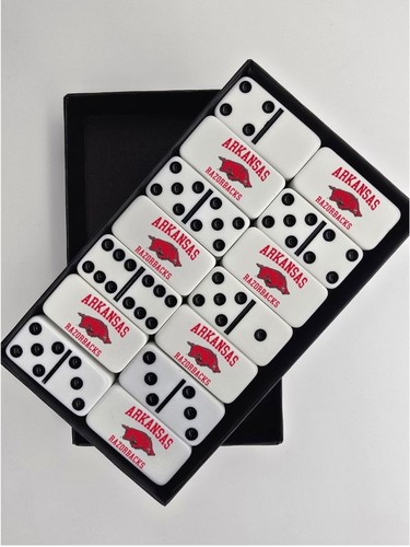 Arkansas dominoes ldd6 set - dominoes,