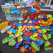 Toot Toot Drivers Track Set Service Center Crane Track bundle