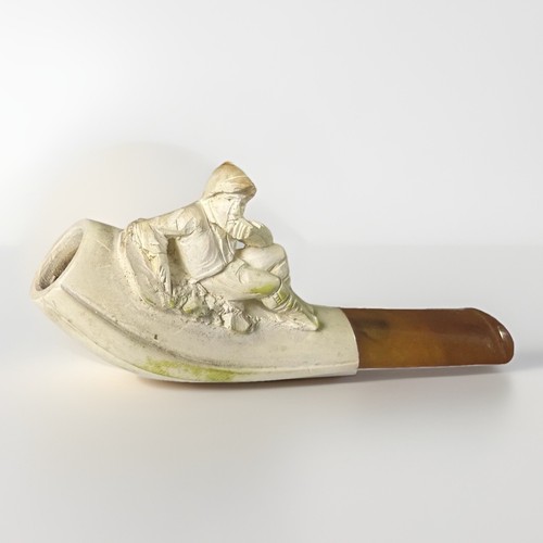 Meerschaum mermaid lady - meerschaum,