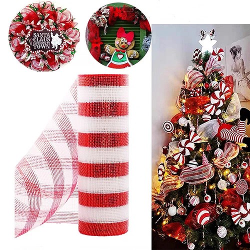 Christmas ribbon decoration - 9m,
