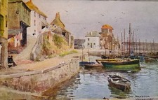 Cornwall: MEVAGISSEY Old Postcard Pub by J.Salmon No.3854