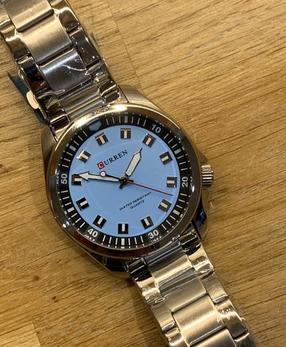 Quartz watch homage blue - watch,