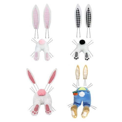 Easter bunny wreath kit cute - easter,
