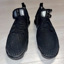Nike Air VaporMax Flyknit 3 Trainers Men's UK 10 Black Running Shoes AJ6900-004