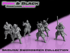 6 x Samurai Swordsmen
