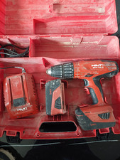 Hilti Sfh 22_A Li-ion 22v drill with 2 batteries 3.3ah case and charger