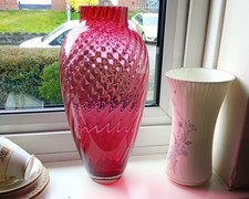 CRANBERRY GLASS Extra Large